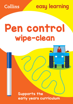 Pen Control Wipe-Clean Activity Book [With Marker]|Harpercollins Uk