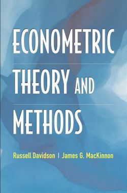 Econometric Theory and Methods|James G. MacKinnon