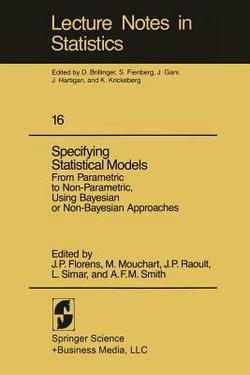 Specifying Statistical Models|J. P. Florens