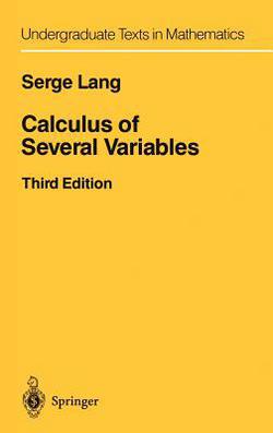 Calculus of Several Variables|Serge Lang