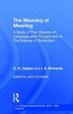 Meaning Of Meaning V 2|John Constable