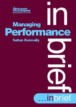 Managing Performance|Sultan Kermally