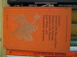 Chaucers Prose Lost Works|Russell a. Peck