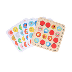 Multi-Theme Matching Wooden Memory Game|Chronicle Books