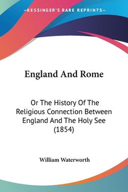 England And Rome|William Waterworth