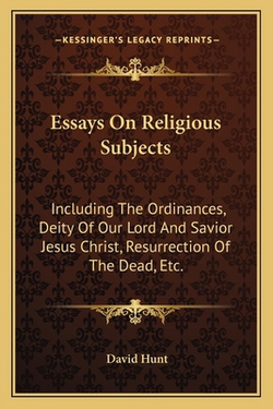 Essays On Religious Subjects|David Hunt