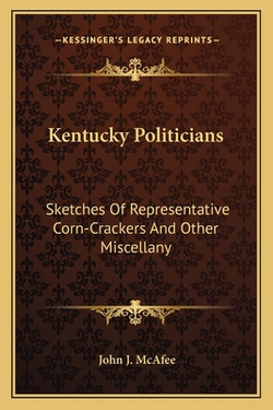Kentucky Politicians|John J. McAfee