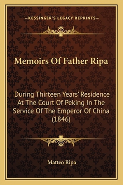 Memoirs Of Father Ripa|Matteo Ripa