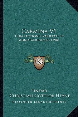 Carmina V1|Pindar