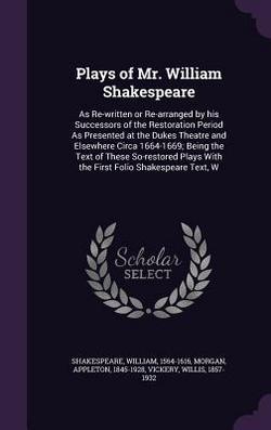 Plays of Mr. William Shakespeare|William Shakespeare