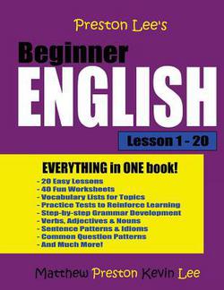 Preston Lee's Beginner English Lesson 1 - 20|Matthew Preston
