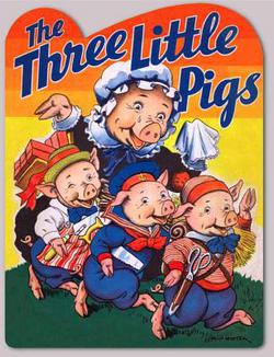 The Three Little Pigs Shape Book|Milo Winter