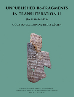 Unpublished Bo-Fragments in Transliteration II|Oguz Soysal
