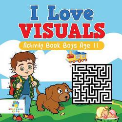 I Love Visuals Activity Book Boys Age 11|Educando Kids