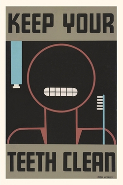 Vintage Journal Keep Your Teeth Clean|Found Image Press
