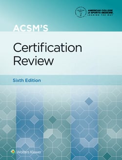 Acsm's Certification Review 6e Lippincott Connect Standalone Digital Access Card|Peter Magyari