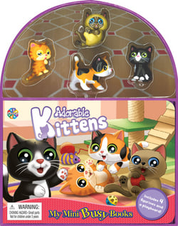 Adorable Kittens Mini Busy Books|Phidal Publishing