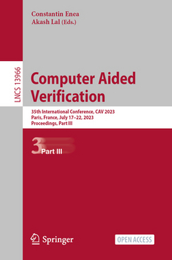 Computer Aided Verification|Constantin Enea