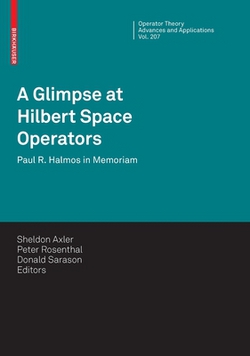 A Glimpse at Hilbert Space Operators|Sheldon Axler