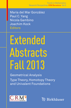 Extended Abstracts Fall 2013|Maria del Mar González