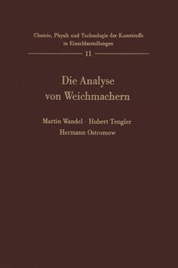 Die Analyse Von Weichmachern|Martin Wandel
