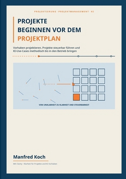 Projekte Beginnen VOR Dem Projektplan|Manfred Koch