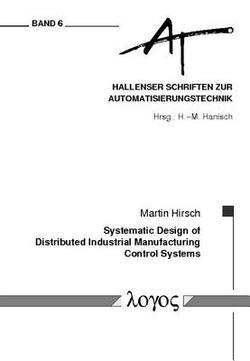 Systematic Design of Distributed Industrial Manufacturing Control Systems|Martin Hirsch