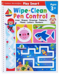Play Smart Wipe-Clean Pen Control|Gakken Early Childhood Experts