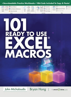 101 Ready To Use Microsoft Excel Macros|John Michaloudis