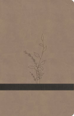 KJV Large Print Personal Size Reference Bible, Earthen Suedesoft Leathertouch|Holman Bible Publishers