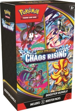 Pokémon TCG: Mega Evolution Chaos Rising Booster Bundle|Pokémon