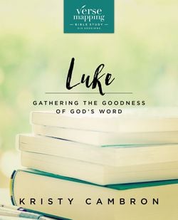 Verse Mapping Luke Bible Study Guide|Kristy Cambron